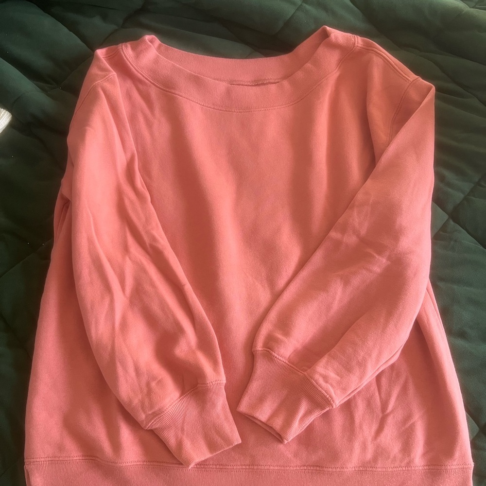 Women's Pink Crew Neck Sweater